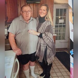 Modena Cozy Black & Gray Plaid Poncho--One Size!